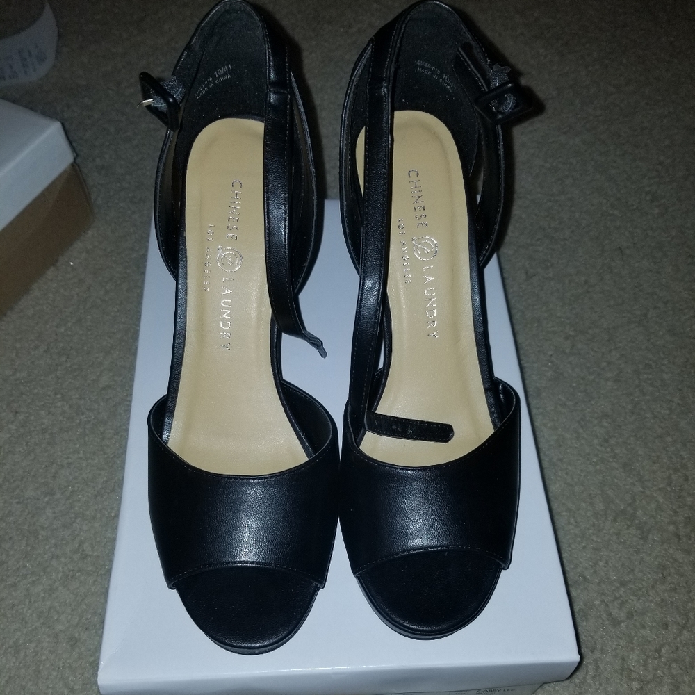 Black heels